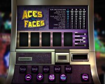 Aces and Faces Videopoker